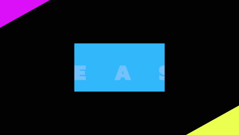 Lebendige-Ostergrüße-Bunten-Hintergrund-Mit-Blauen-Quadrat-Und-Frohe-Ostern-In-Leuchtendem-Rosa