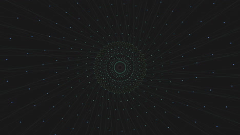 Kreisförmiges-Muster-Aus-Schwebenden-Punkten-In-Spiralformation
