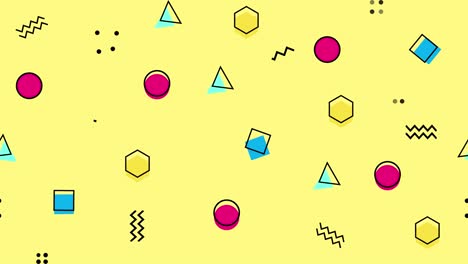 Animated-Yellow-Pattern-Background