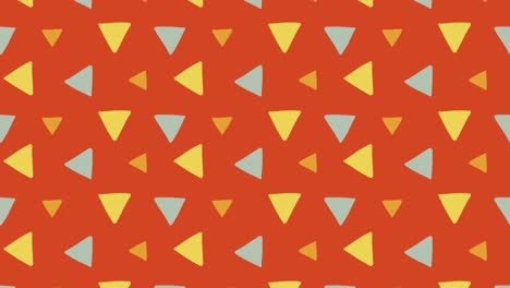 Dreieck,-Fluidic,-Muster,-Orange,-Hintergrund