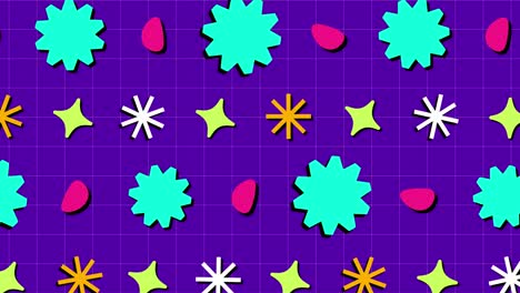 Seamless-Background-With-Animated-Colorful-Flowers