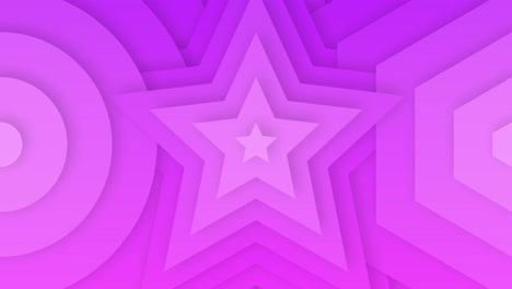 Cut-Out-Animation-Purple-Star-Background