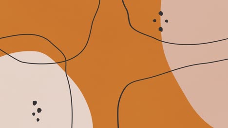 Mehrfarbiger-Digitaler-Abstrakter-Orangefarbener-Hintergrund