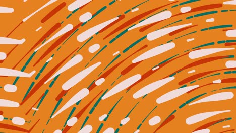 Seamless-Round-Animation-Orange-Background