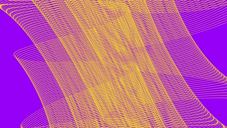 Geometrischer-Neonorangener-Und-Violetter-Hintergrund