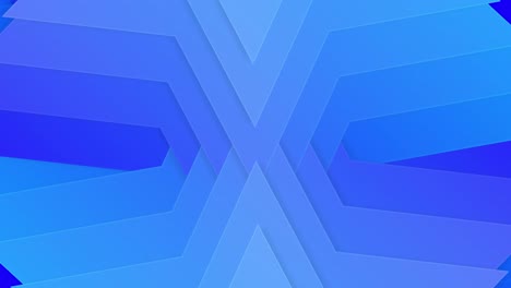 Blauer-Fünfeck-Form-Hintergrund