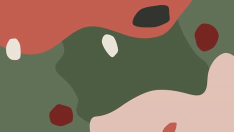 Abstrakter-Bunter-Gekritzel-grüner-Hintergrund