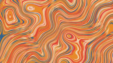 Flüssig-Abstrakt-Orange-Hintergrund
