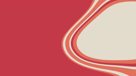 Red-Wave-Round-Shapes-Background