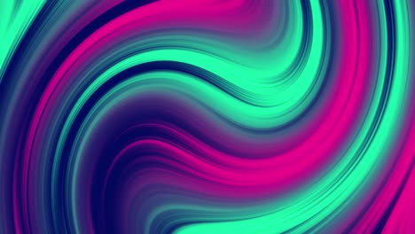 Neon-Wavy-Line-Cyan-Background