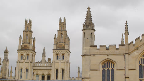 Exterior-Of-All-Souls-College-From-Radcliffe-Square-In-City-Centre-Of-Oxford