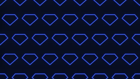 Glowing-blue-diamond-pattern-on-black-background---versatile-design-element-for-websites-and-apps