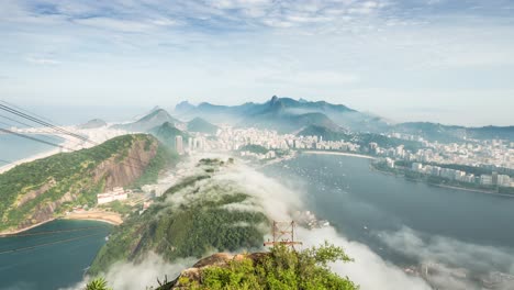 Rio-De-Janeiro-Zeitraffer-Vom-Zuckerhut