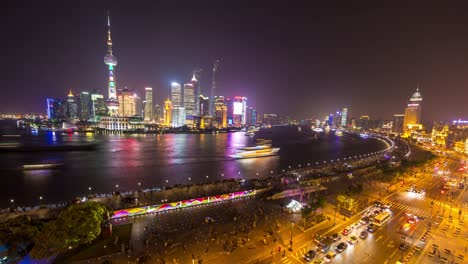 Shanghai-at-Night-Timelapse