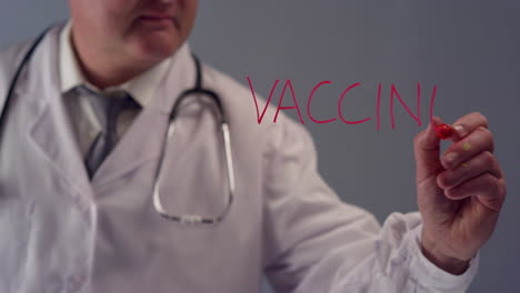 Doctor-Writing-The-Word-Vaccine