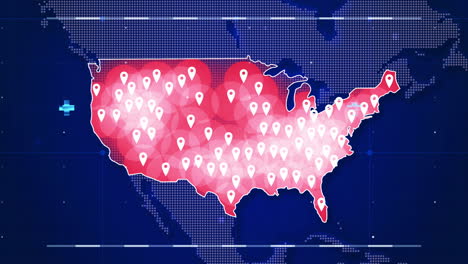 Motion-Graphic-Animated-United-States-Map-Covid-Infection
