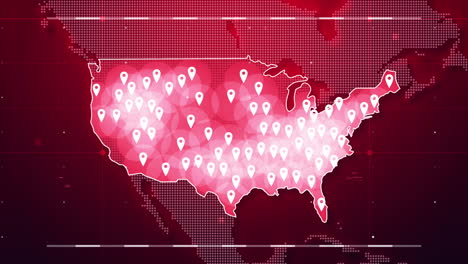 Animated-Motion-Graphic-United-States-Map-Covid-Infection