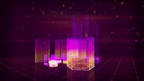 Animated-3D-Rotating-Digital-City-Purple-Motion-Graphic