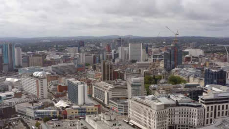 Drone-Shot-Rising-Over-Buildings-In-Birmingham-City-Centre-02