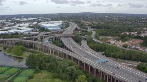 Drone-Shot-Rising-Over-Spaghetti-Junction-