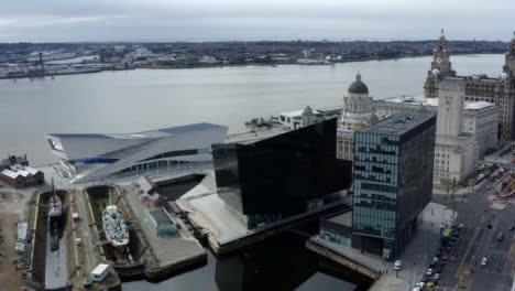 Drone-Shot-Orbiting-Buildings-In-Liverpool-City-Centre-03