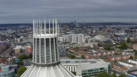 Drone-Shot-Sweeping-Across-Liverpool-City-Skyline