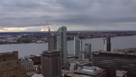 Drone-Shot-Orbiting-Buildings-In-Liverpool-City-Centre-05