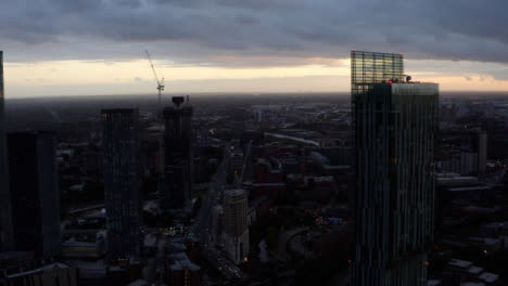 Drone-Shot-Orbiting-Manchester-Skyscrapers-19