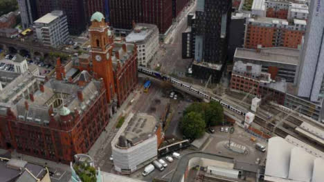 Drone-Shot-Tracking-Train-Near-Manchester-Piccadilly-Station-01