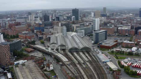Drone-Shot-Panning-Across-Manchester-Piccadilly-Station