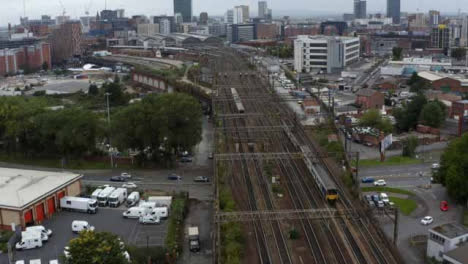 Drone-Shot-Tracking-Train-Near-Manchester-Piccadilly-Station-03