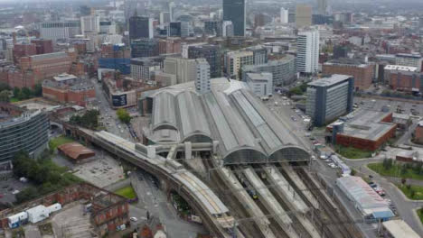 Drone-Shot-Orbiting-Manchester-Piccadilly-Station-04