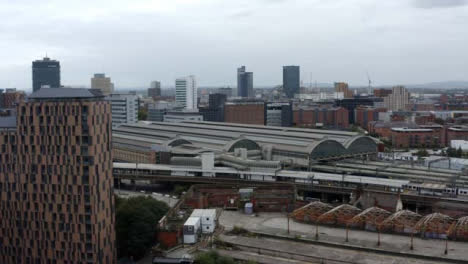 Drone-Shot-Orbiting-Manchester-Piccadilly-Station-07