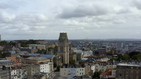 Drone-Shot-Pulling-Up-Wills-Memorial-Building-01