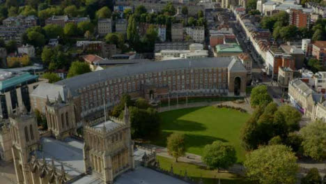 Drone-Shot-Orbiting-Bristol-City-Council-Building-01