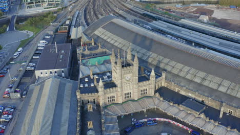 Drone-Shot-Orbiting-Temple-Meads-Railway-Station-03