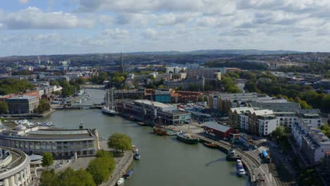 Drone-Shot-Rising-Up-Bristol-Waterfront
