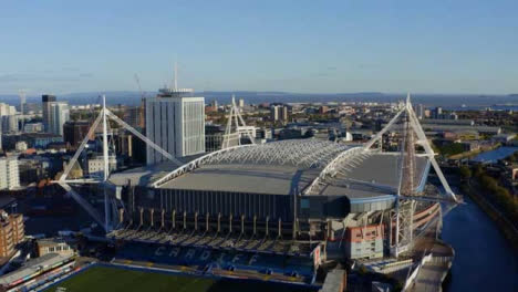 Drone-Shot-Orbiting-Principality-Stadium-02