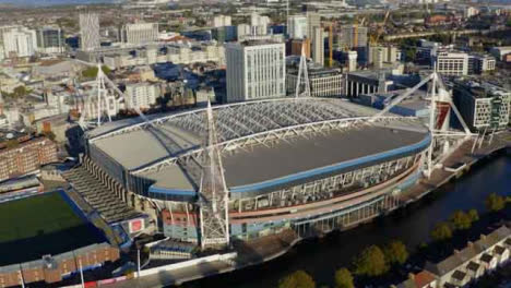 Drone-Shot-Orbiting-Principality-Stadium-03