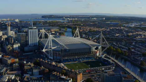 Drone-Shot-Orbiting-Principality-Stadium-04