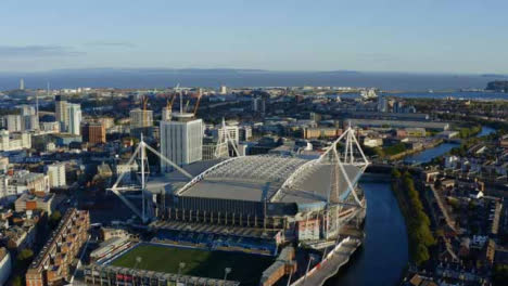 Drone-Shot-Orbiting-Principality-Stadium-05