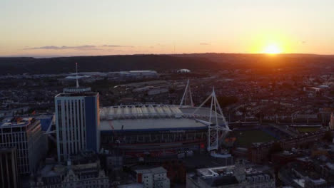 Drone-Shot-Orbiting-Principality-Stadium-09