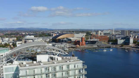 Drone-Shot-Orbiting-Cardiff-Bay-04