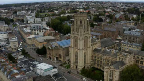 Drone-Shot-Orbiting-Bristols-Wills-Memorial-Building-In-England-Long-Version