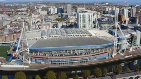 Drone-Shot-Orbiting-Around-the-Principality-Stadium-Long-Version