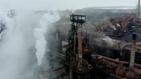 Drone-Shot-Orbiting-a-Steel-Manufacturing-Plant-In-Port-Talbot-Short-Version-2-of-2