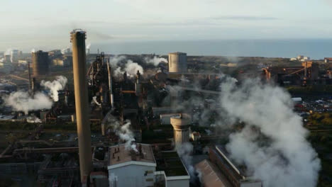 Drone-Shot-Orbiting-Steel-Manufacturing-Plant-In-Port-Talbot-03