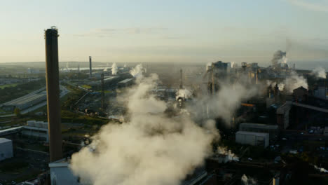Drone-Shot-Rising-Up-Steel-Manufacturing-Plant-In-Port-Talbot-01