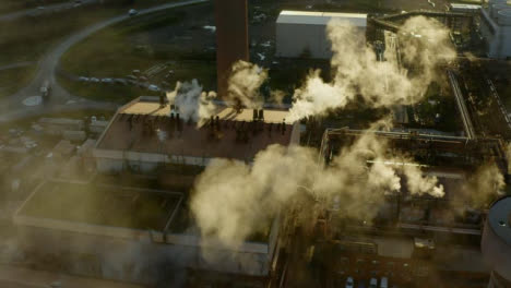 Drone-Shot-Orbiting-Steel-Manufacturing-Plant-In-Port-Talbot-08