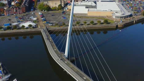 Drone-Shot-Tracking-Along-Sail-Bridge-In-Swansea-01